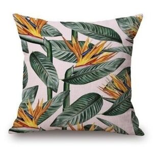 2x Bird Of Paradise 18" pillow Cushion Covers Cotton by Indigo -- Set of 2